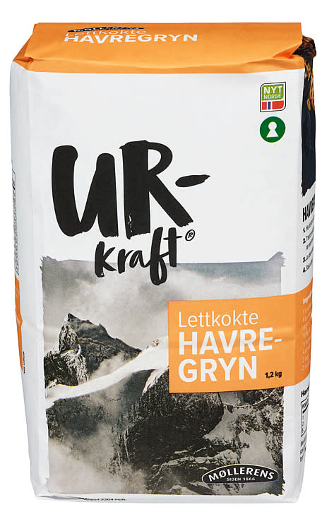 HAVREGRYN LETTKOKTE 1,2KG URKRAFT