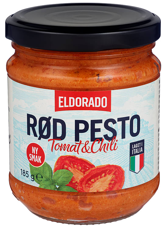PESTO RØD M/CHILI 185G ELDORADO
